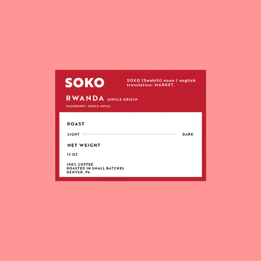 Sticker image: Detailed image of SOKO coffee - Bodega Coffee