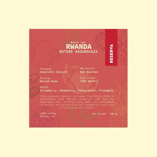 Rwanda Butare Bagaragaza (micro lot)